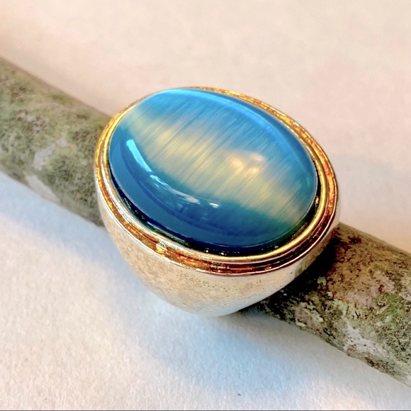 Blue Skies Ring, size 7 - Picture 6 of 11